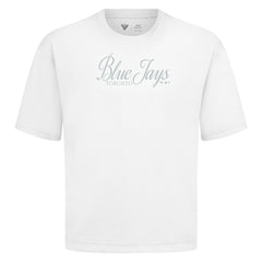 Toronto Blue Jays Levelwear Ethereal Oversized Luxe Signature Knit T-Shirt - MLB