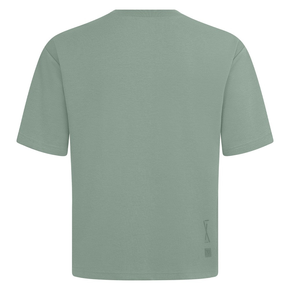 Cleveland Guardians Levelwear Ethereal Oversized Luxe Signature Knit T-Shirt - MLB