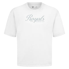 Kansas City Royals Levelwear Ethereal Oversized Luxe Signature Knit T-Shirt - MLB