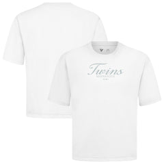 Minnesota Twins Levelwear Ethereal Oversized Luxe Signature Knit T-Shirt - MLB