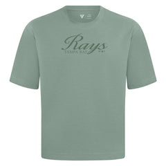 Tampa Bay Rays Levelwear Ethereal Oversized Luxe Signature Knit T-Shirt - MLB
