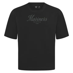 Seattle Mariners Levelwear Ethereal Oversized Luxe Signature Knit T-Shirt - MLB