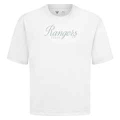 Texas Rangers Levelwear Ethereal Oversized Luxe Signature Knit T-Shirt - MLB