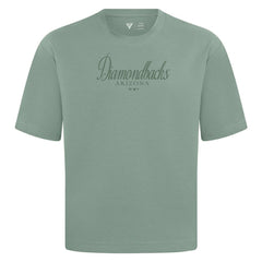 Arizona Diamondbacks Levelwear Ethereal Oversized Luxe Signature Knit T-Shirt - MLB