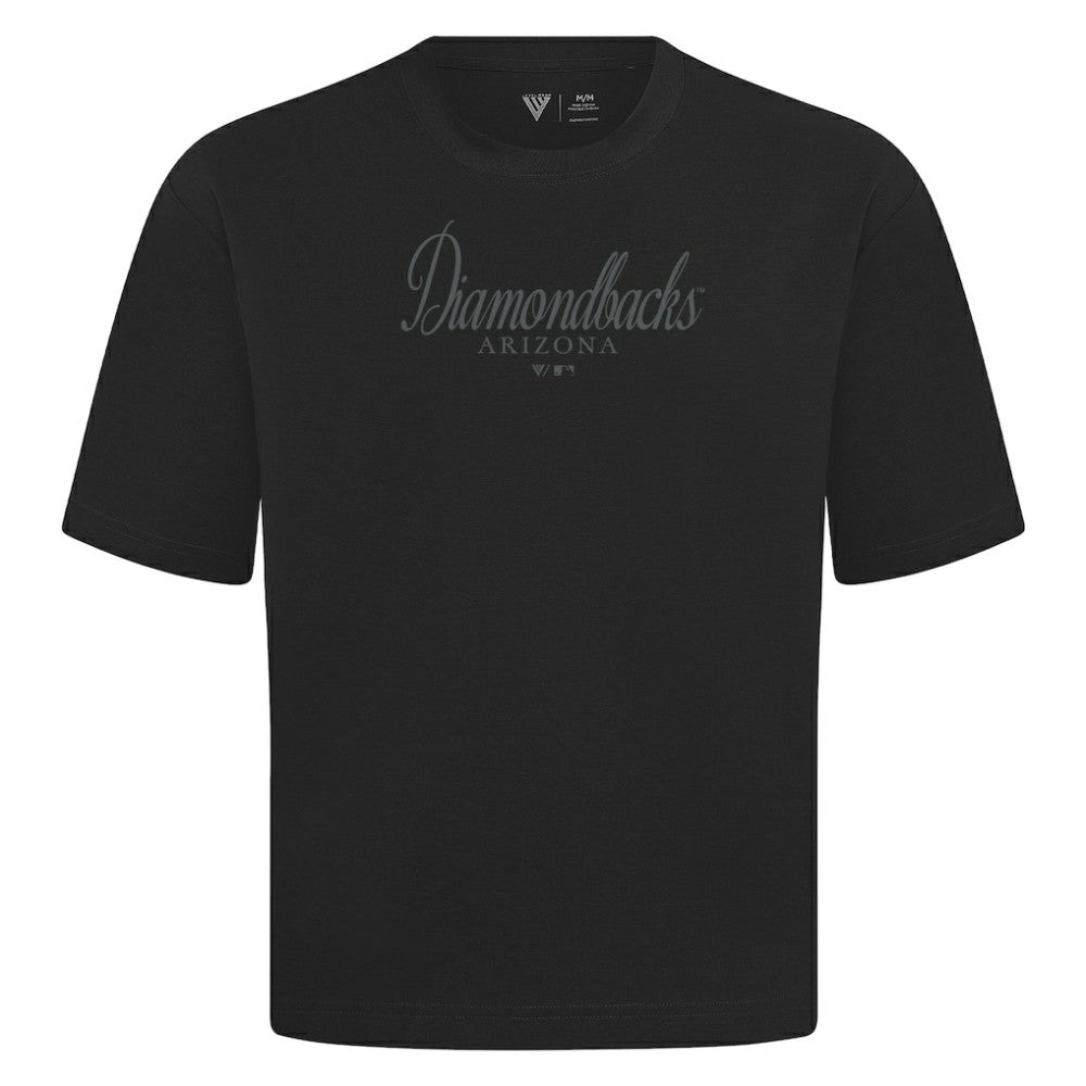 Arizona Diamondbacks Levelwear Ethereal Oversized Luxe Signature Knit T-Shirt - MLB