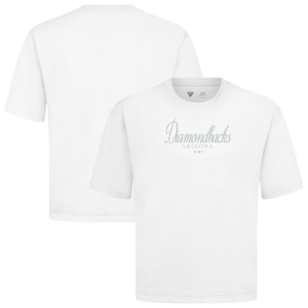 Arizona Diamondbacks Levelwear Ethereal Oversized Luxe Signature Knit T-Shirt - MLB
