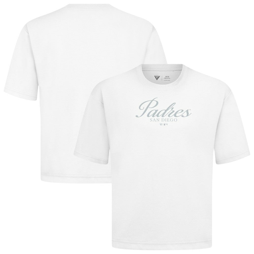 San Diego Padres Levelwear Ethereal Oversized Luxe Signature Knit T-Shirt - MLB