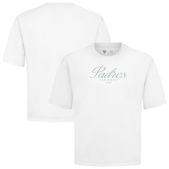 San Diego Padres Levelwear Ethereal Oversized Luxe Signature Knit T-Shirt - MLB