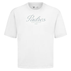 San Diego Padres Levelwear Ethereal Oversized Luxe Signature Knit T-Shirt - MLB