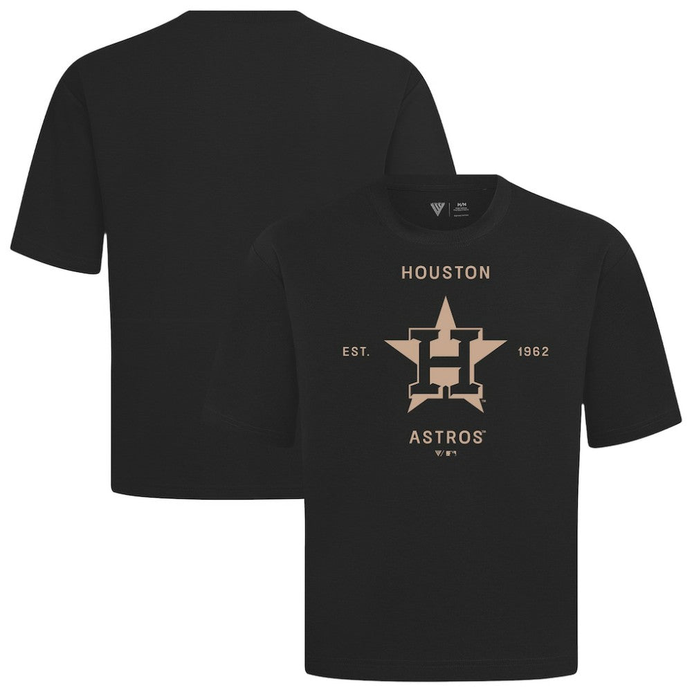 Houston Astros Levelwear Crossway Oversized Luxe Signature Knit T-Shirt - MLB