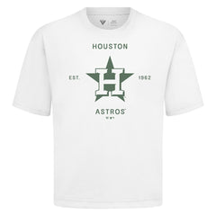 Houston Astros Levelwear Crossway Oversized Luxe Signature Knit T-Shirt - MLB