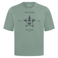 Houston Astros Levelwear Crossway Oversized Luxe Signature Knit T-Shirt - MLB