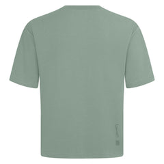 Cincinnati Reds Levelwear Crossway Oversized Luxe Signature Knit T-Shirt - MLB