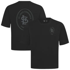St. Louis Cardinals Levelwear Signet Oversized Luxe Signature Knit T-Shirt - MLB