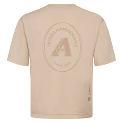 Arizona Diamondbacks Levelwear Signet Oversized Luxe Signature Knit T-Shirt - MLB