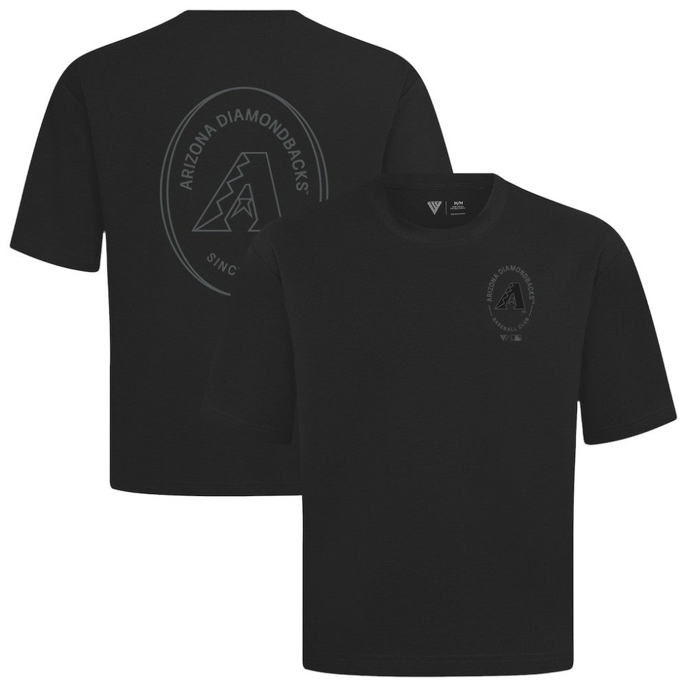 Arizona Diamondbacks Levelwear Signet Oversized Luxe Signature Knit T-Shirt - MLB