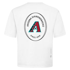 Arizona Diamondbacks Levelwear Signet Oversized Luxe Signature Knit T-Shirt - MLB