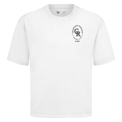Colorado Rockies Levelwear Signet Oversized Luxe Signature Knit T-Shirt - MLB