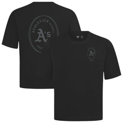 Athletics Levelwear Signet Oversized Luxe Signature Knit T-Shirt - MLB