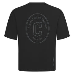 Cleveland Guardians Levelwear Signet Oversized Luxe Signature Knit T-Shirt - MLB