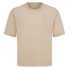 Cleveland Guardians Levelwear Signet Oversized Luxe Signature Knit T-Shirt - MLB
