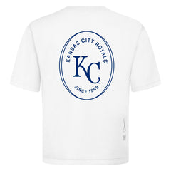 Kansas City Royals Levelwear Signet Oversized Luxe Signature Knit T-Shirt - MLB