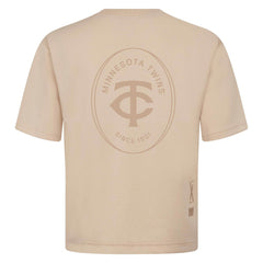 Minnesota Twins Levelwear Register Oversized Luxe Signature Knit T-Shirt - MLB