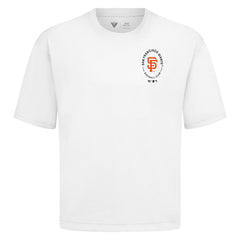 San Francisco Giants Levelwear Register Oversized Luxe Signature Knit T-Shirt - MLB