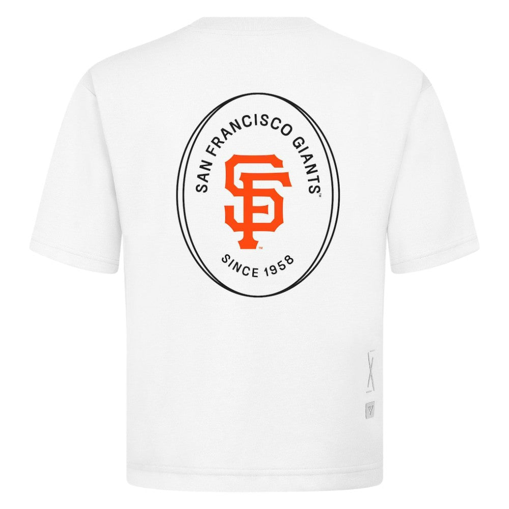 San Francisco Giants Levelwear Register Oversized Luxe Signature Knit T-Shirt - MLB