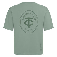 Minnesota Twins Levelwear Register Oversized Luxe Signature Knit T-Shirt - MLB