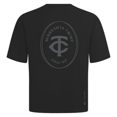 Minnesota Twins Levelwear Register Oversized Luxe Signature Knit T-Shirt - MLB