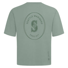 Seattle Mariners Levelwear Register Oversized Luxe Signature Knit T-Shirt - MLB