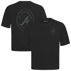 Atlanta Braves Levelwear Register Oversized Luxe Signature Knit T-Shirt - MLB