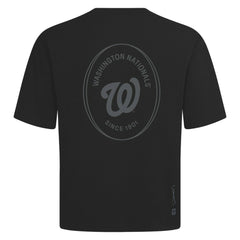 Washington Nationals Levelwear Register Oversized Luxe Signature Knit T-Shirt - MLB