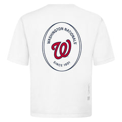 Washington Nationals Levelwear Register Oversized Luxe Signature Knit T-Shirt - MLB