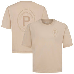 Pittsburgh Pirates Levelwear Register Oversized Luxe Signature Knit T-Shirt - MLB