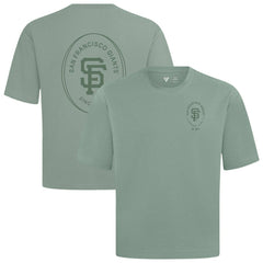 San Francisco Giants Levelwear Register Oversized Luxe Signature Knit T-Shirt - MLB