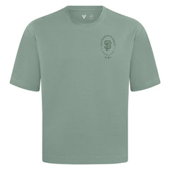 San Francisco Giants Levelwear Register Oversized Luxe Signature Knit T-Shirt - MLB
