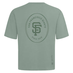 San Francisco Giants Levelwear Register Oversized Luxe Signature Knit T-Shirt - MLB