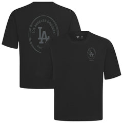Los Angeles Dodgers Levelwear Register Oversized Luxe Signature Knit T-Shirt - MLB