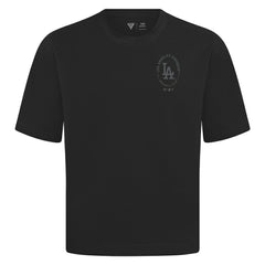 Los Angeles Dodgers Levelwear Register Oversized Luxe Signature Knit T-Shirt - MLB