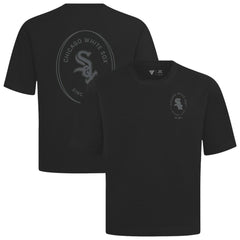 Chicago White Sox Levelwear Register Oversized Luxe Signature Knit T-Shirt - MLB