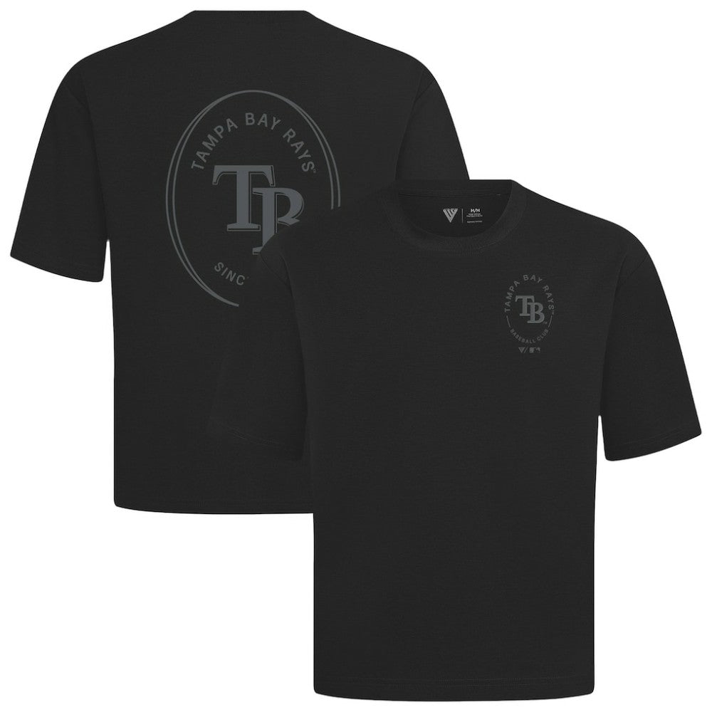 Tampa Bay Rays Levelwear Register Oversized Luxe Signature Knit T-Shirt - MLB