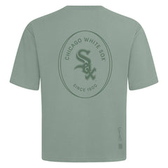 Chicago White Sox Levelwear Register Oversized Luxe Signature Knit T-Shirt - MLB