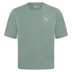 Tampa Bay Rays Levelwear Register Oversized Luxe Signature Knit T-Shirt - MLB