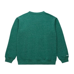 New York Jets Jets In London Throw It Back Fleece Sweatshirt Green | Mitchell & Ness