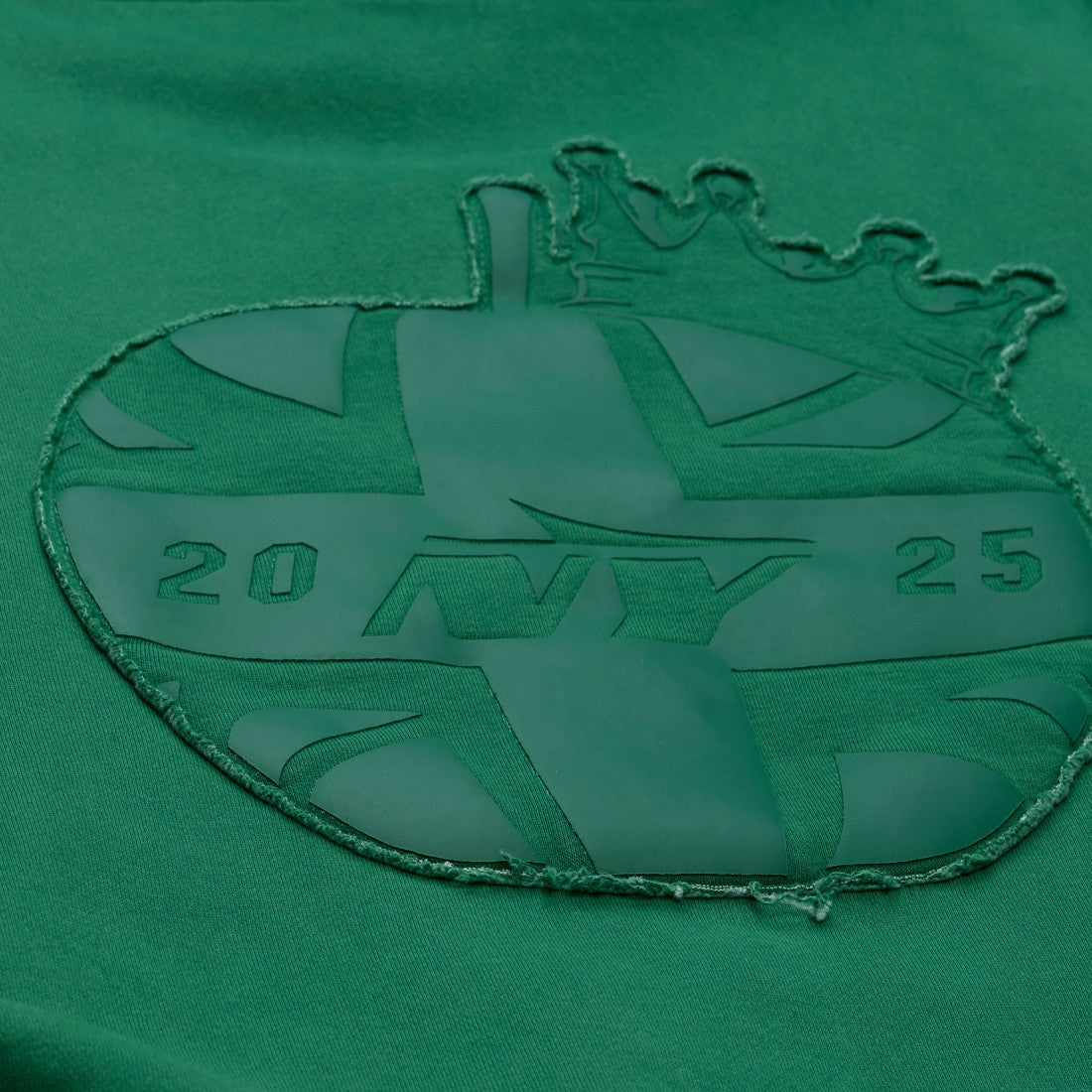 New York Jets Jets In London Downtown Collection Fleece Hoodie Green | Mitchell & Ness