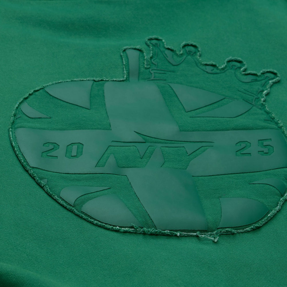 New York Jets Jets In London Downtown Collection Fleece Hoodie Green | Mitchell & Ness