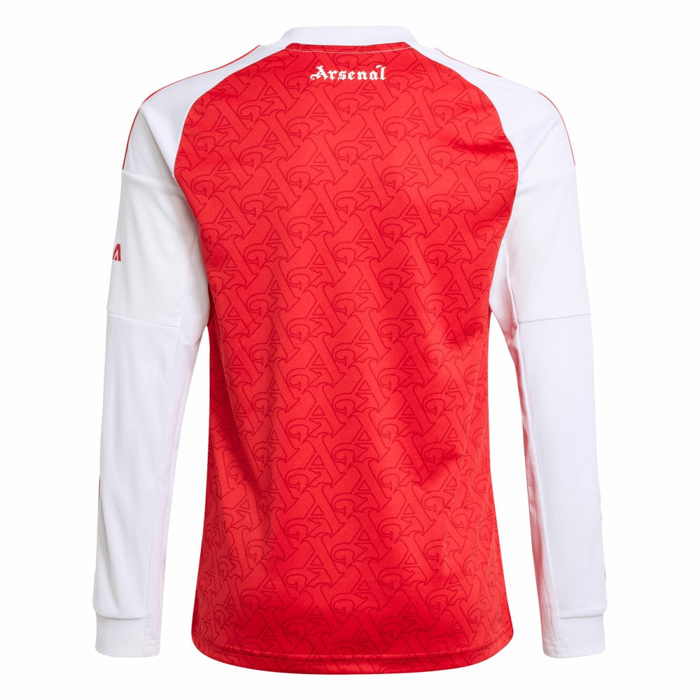 Arsenal Youth 2025/26 Home Replica Long Sleeve Jersey Red | Adidas online