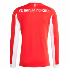 Bayern Munich 2025/26 Home Replica Long Sleeve Jersey Red | Adidas discount